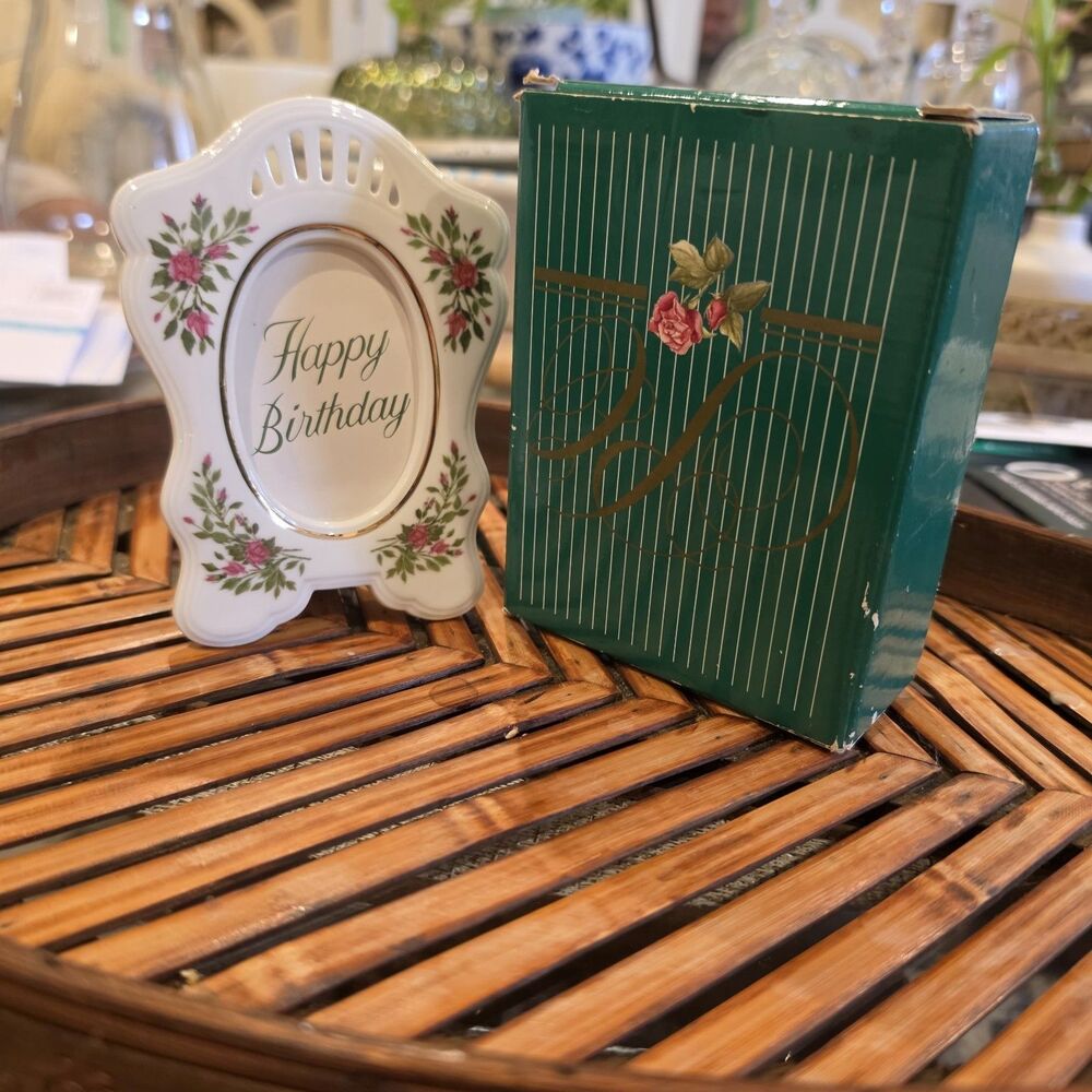 Avon 1989 President's Club Birthday Gift Picture Frame